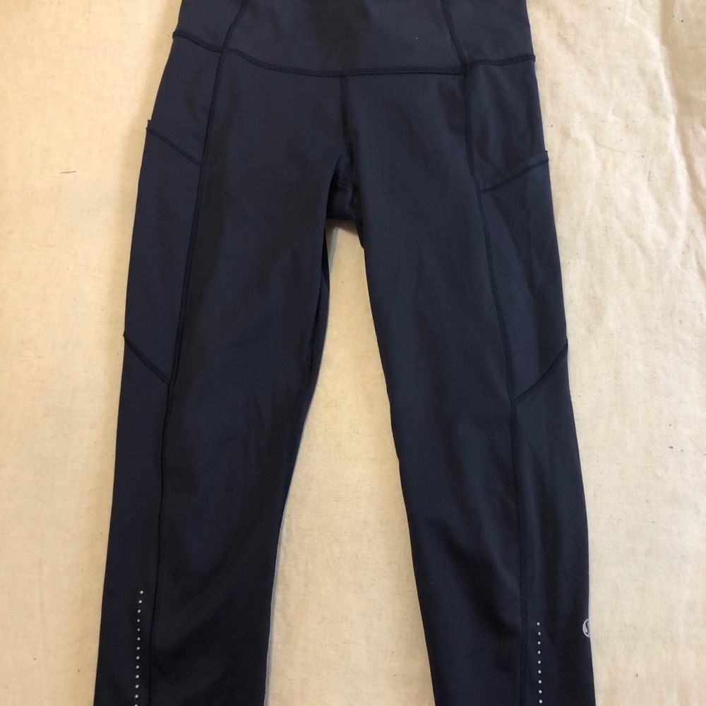 Lululemon Fast and Free Crop II Nulux 19
